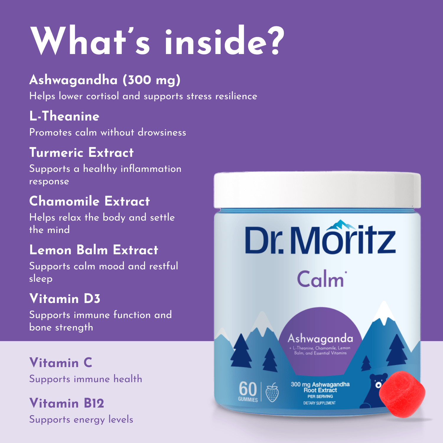 Ashwagandha Gummies - Dr. Moritz