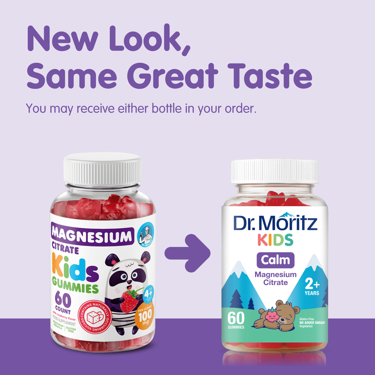Kids Magnesium Gummies Sugar-Free - Dr. Moritz
