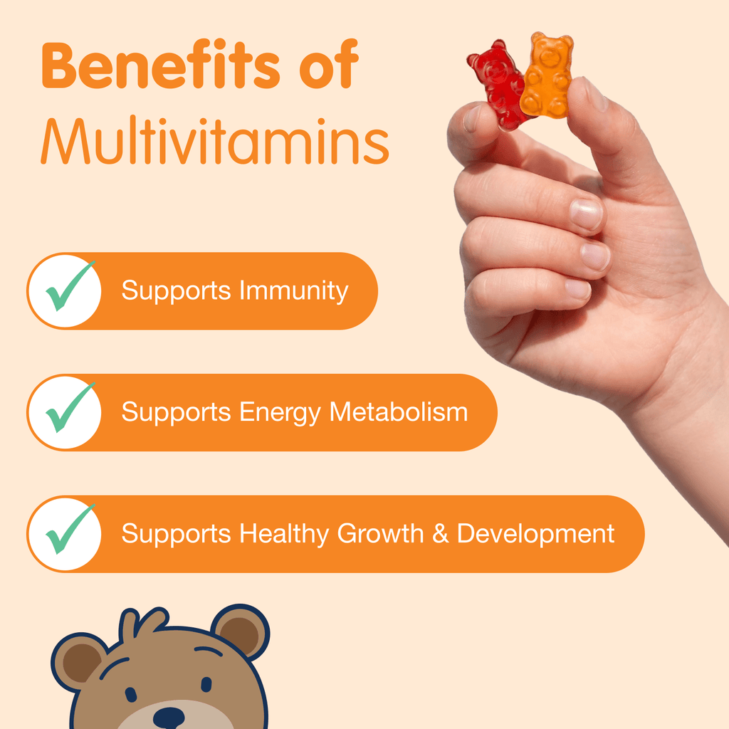 Kids Multivitamin Gummies - 60 Count free gift - Dr. Moritz
