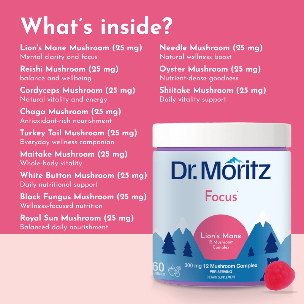 Lion's Mane Gummies - Dr. Moritz