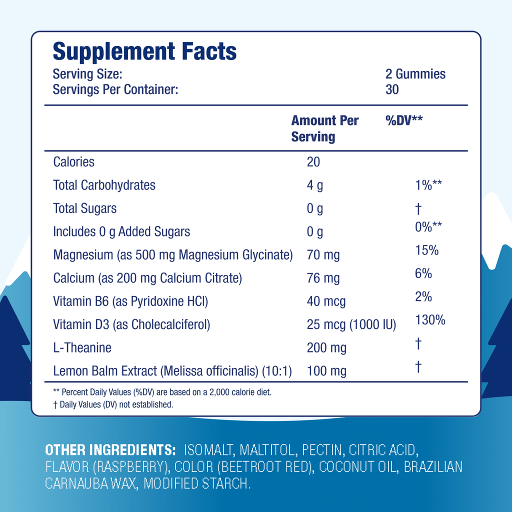 Magnesium Glycinate Gummies - Dr. Moritz