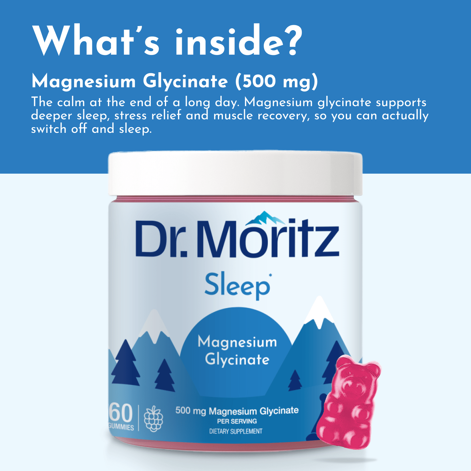 Magnesium Glycinate Gummies - Dr. Moritz