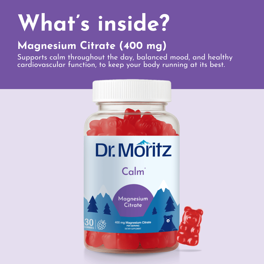 Magnesium Gummies Sugar-Free for Adults - Dr. Moritz