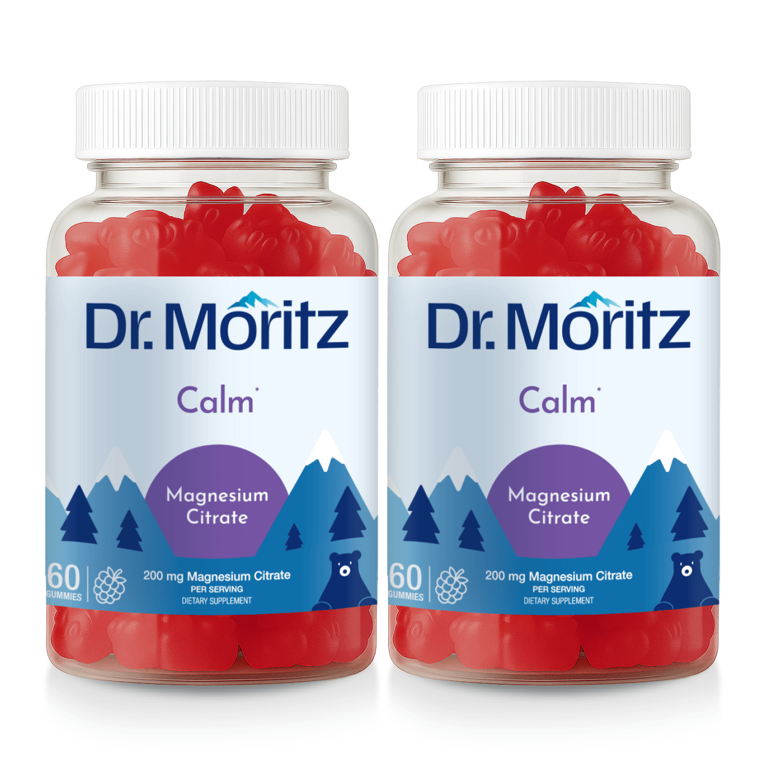Magnesium Gummies Sugar-Free for Adults - Dr. Moritz