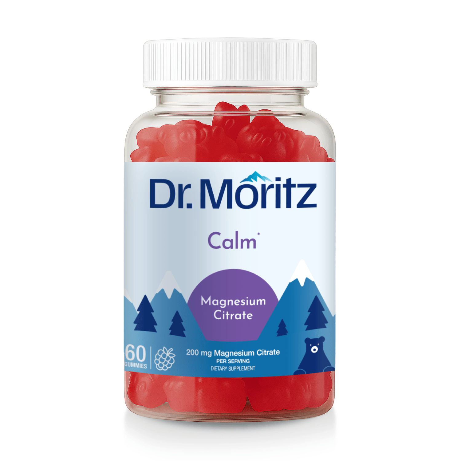 Magnesium Gummies Sugar-Free for Adults - Dr. Moritz