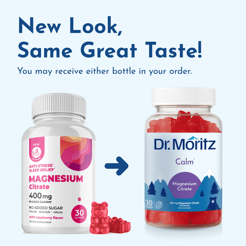 Magnesium Gummies Sugar-Free for Adults - Dr. Moritz