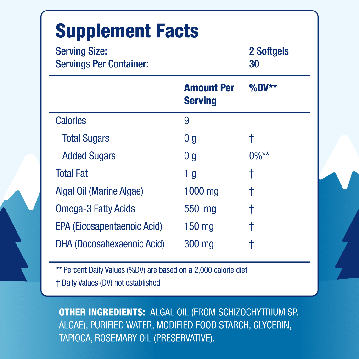Vegan Omega 3 DHA & EPA Supplement - Dr. Moritz