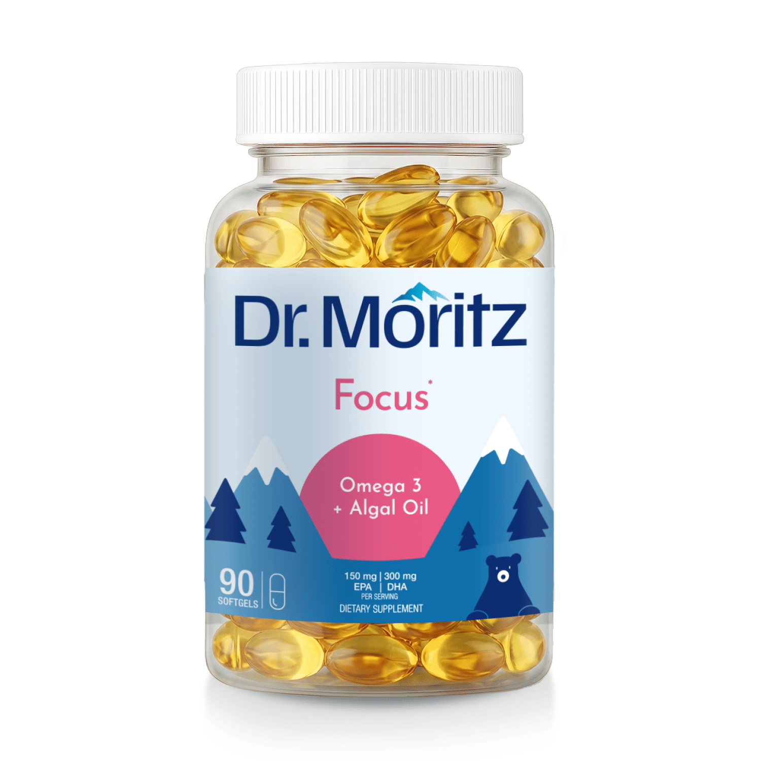 Vegan Omega 3 DHA & EPA Supplement - Dr. Moritz