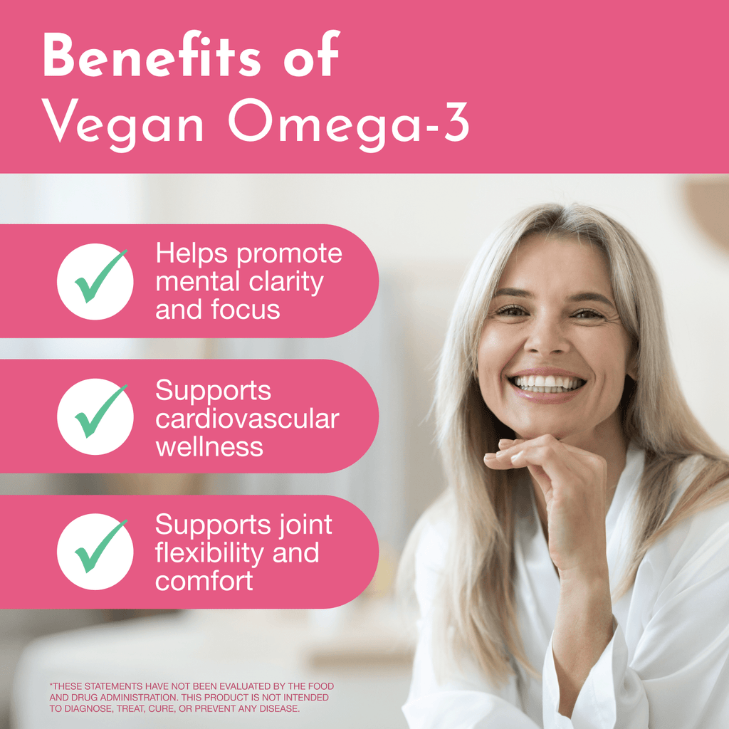 Vegan Omega 3 DHA & EPA Supplement - Dr. Moritz