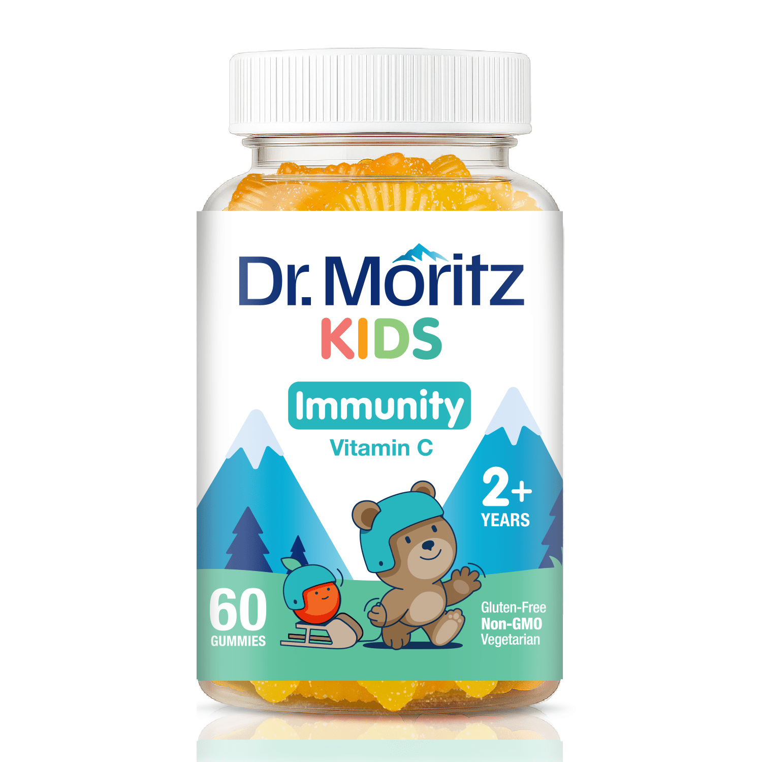 Vitamin C Gummies For Kids & Adults (2 pack) free gift - Dr. Moritz